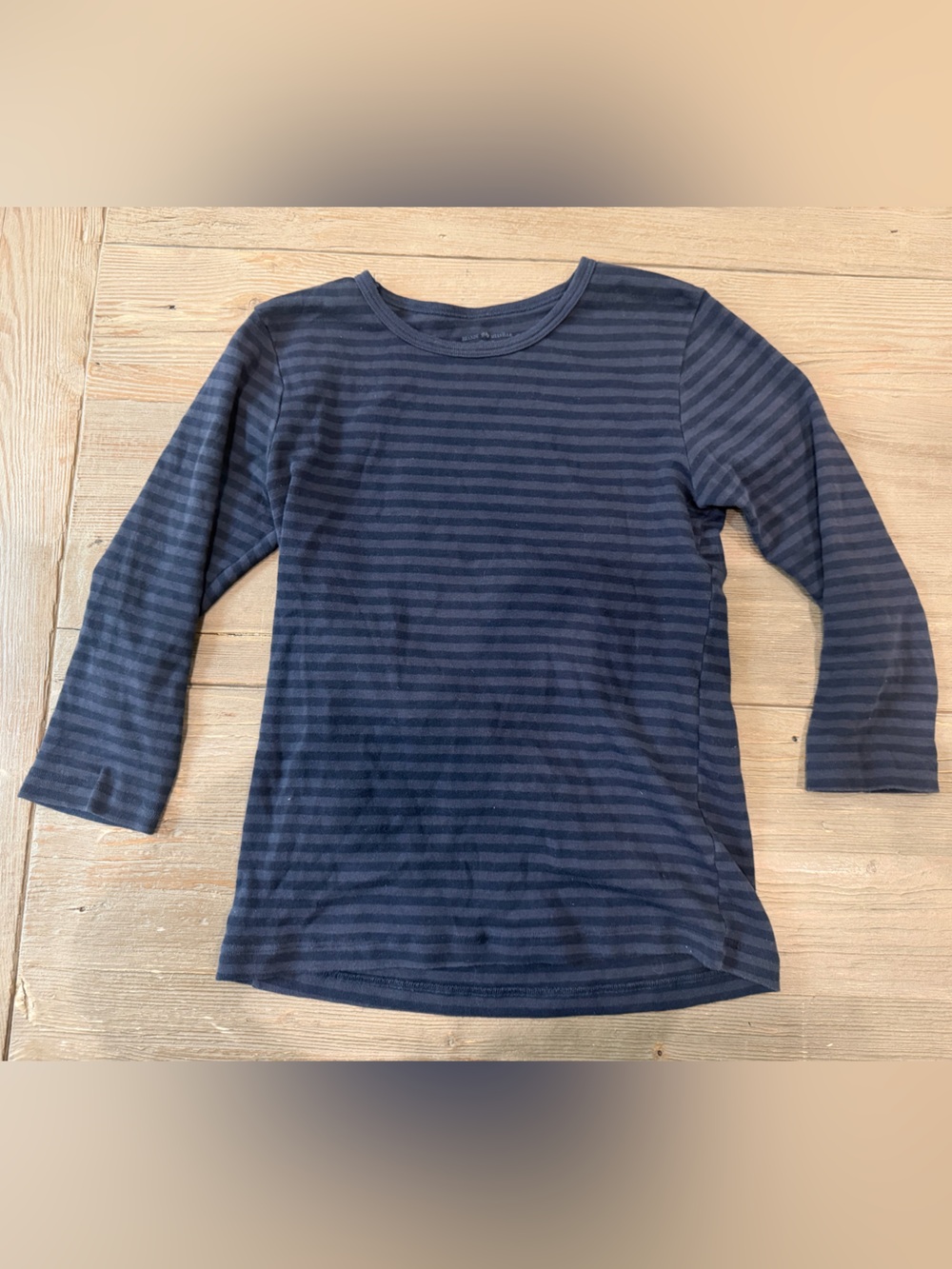 Brandy melville 3/4 Long-Sleeve Striped Tee